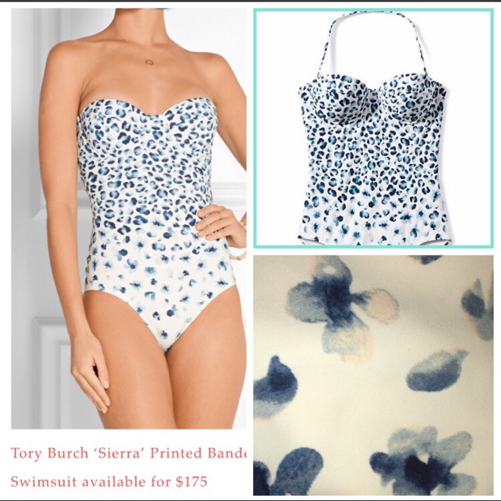 Tory Burch One Piece Like New Swimsuit S/P
